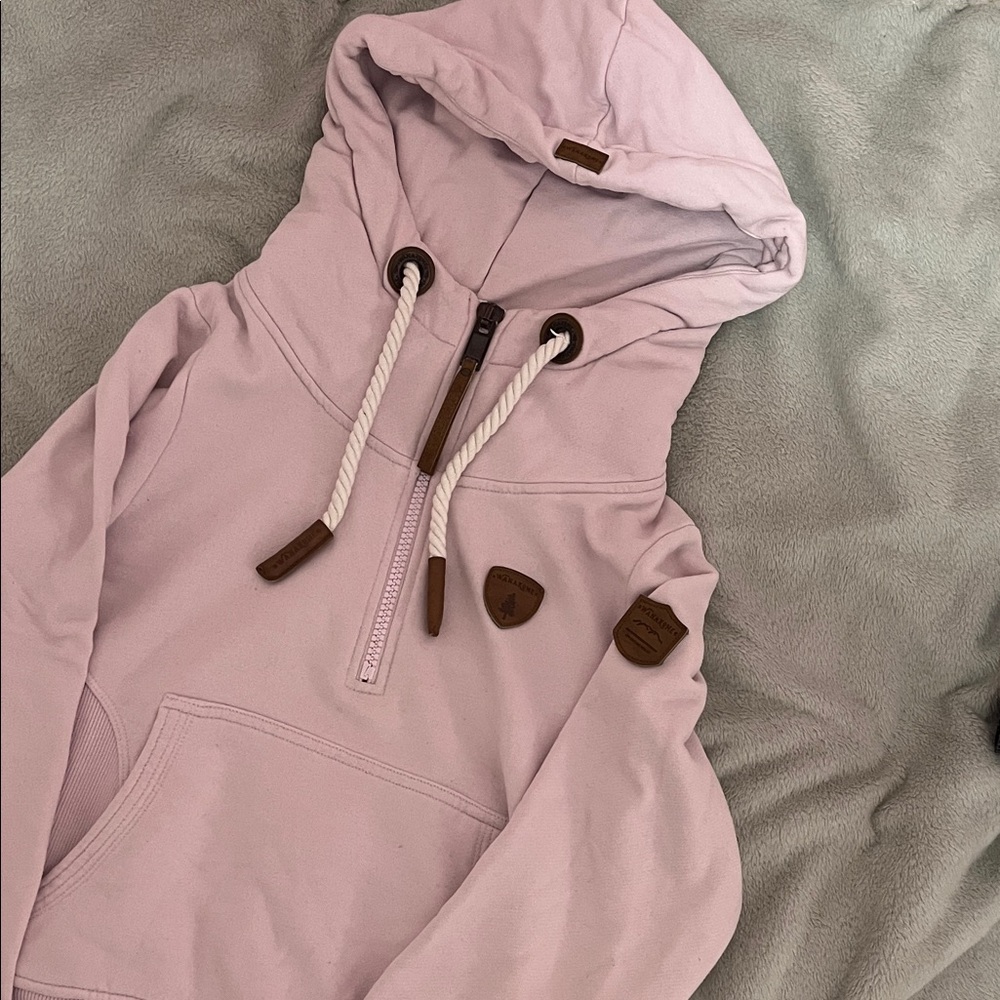 Wanakome Pink Hoodie Sweater